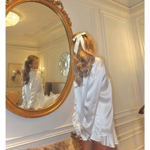 The bar Regis top blanc and royal short blanc NWT